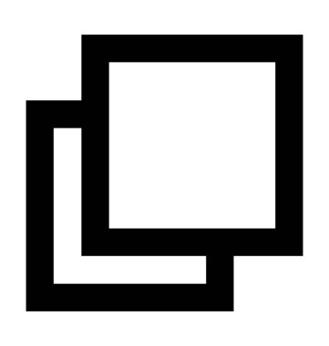 Pipet düz vektör simgesi 