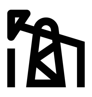 Etmek düz vektör simgesi 