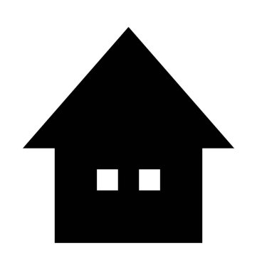 Yazlık düz vektör simgesi 