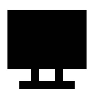 Düz vektör simgesini izle 