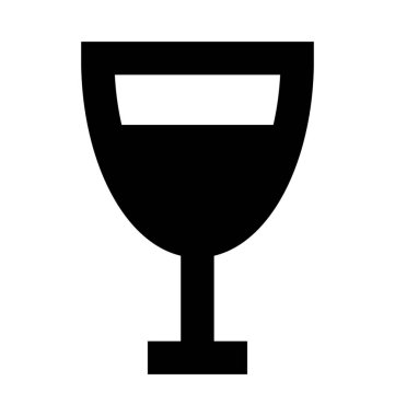 Kokteyl Düz Vektör Simgesi 