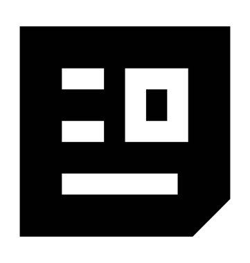 Özgeçmiş düz vektör simgesi