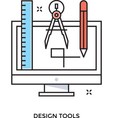 Renkli vektör simge tasarlamak