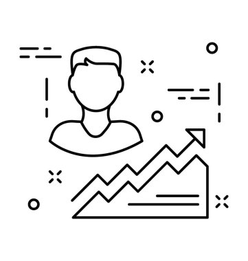 Promosyon satırı vektör simgesi