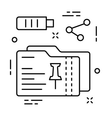 dizin satırı vektör simgesi