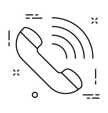 Alıcı satırı vektör simgesi