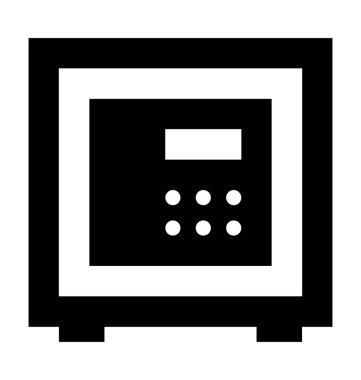 Soyunma düz vektör simgesi