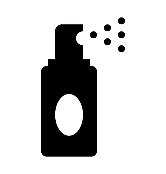 Spray Piatto Vettoriale Icona — Vettoriale Stock