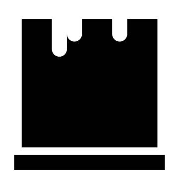 Resim düz vektör simgesi