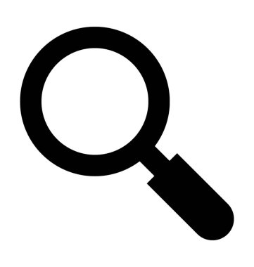 Büyüteç'i renkli satırı simgesi