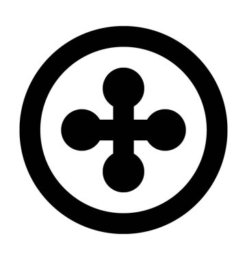 renk kombinasyonu düz vektör simgesi