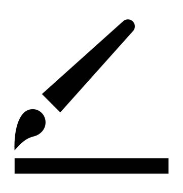 Aracı düz vektör simgesi tasarlama