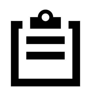 Pano düz vektör simgesi