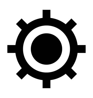 hedef düz vektör simgesi