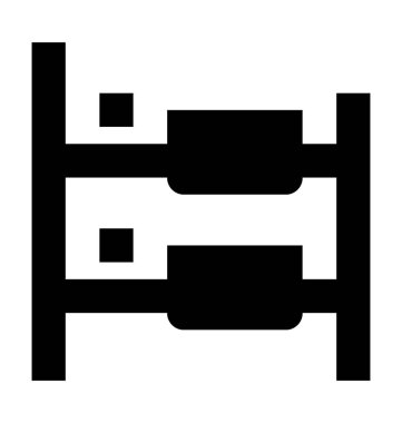 Ranza düz vektör simgesi 