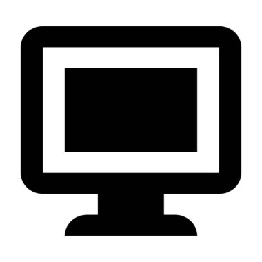 Düz vektör simgesini izle