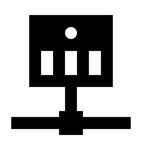 Плоская Векторная Икона — стоковый вектор