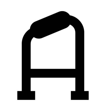 Yürüyen çerçevesi düz vektör simgesi