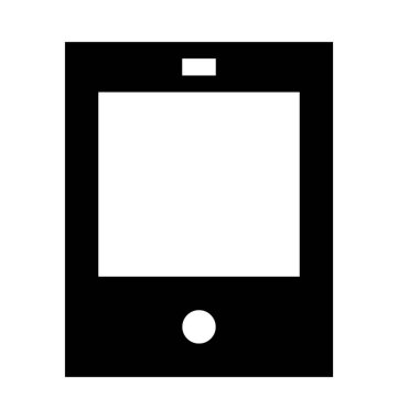 Düz vektör simge yastık