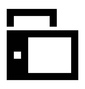 Android cihaz düz vektör simgesi