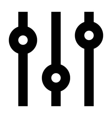 Düz vektör simgesi ses seviyesini