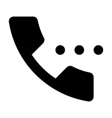 Alıcı düz vektör simgesi