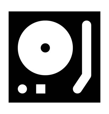 Sabit Disk düz vektör simgesi