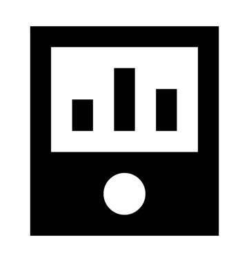 IPod düz vektör simgesi