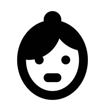 Çizgi film domates düz vektör simgesi