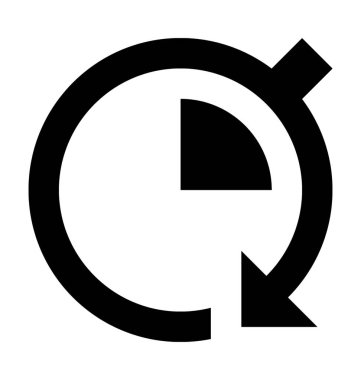 Gece gündüz düz vektör simgesi 