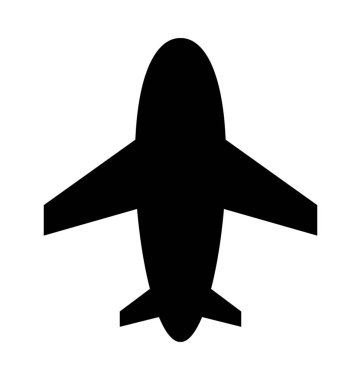 düzlem düz vektör simgesi 