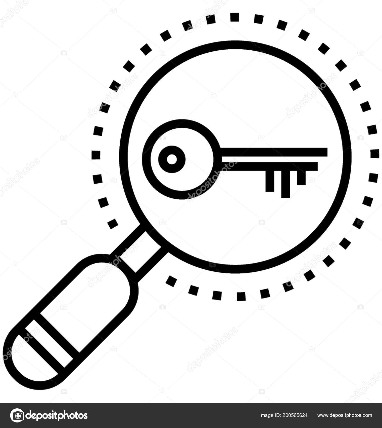 Keyword Search Line Vector Icon Vector Image By C Creativestall Vector Stock Keyword Search Line Vector Icon Vector Image By C Creativestall Vector Stock