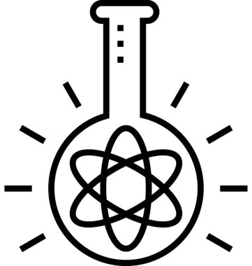Yaratıcı araştırma satırı vektör simgesi 