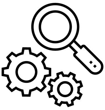 Etkin arama satırı vektör simgesi