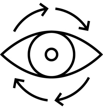 İzleme ve raporlama satırı vektör simgesi