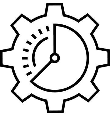 Hız Optimizasyonu satırı vektör simgesi