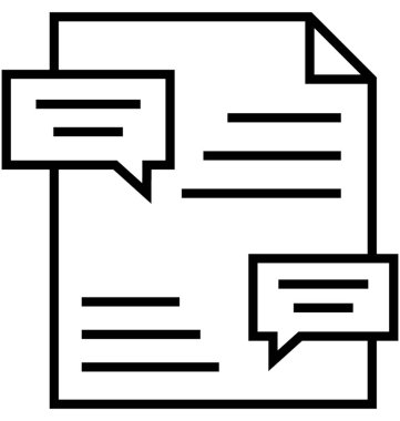 Proje Danışmanlık hattı vektör simgesi