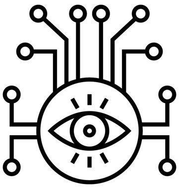 SEO izleme satırı vektör simgesi