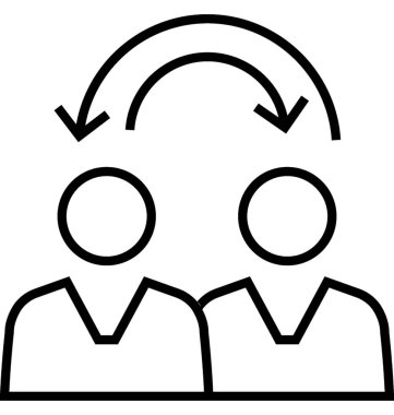 Rekabetçi araştırma satırı vektör simgesi