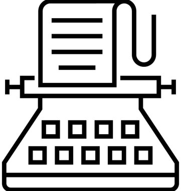 İçerik yapı satırı vektör simgesi