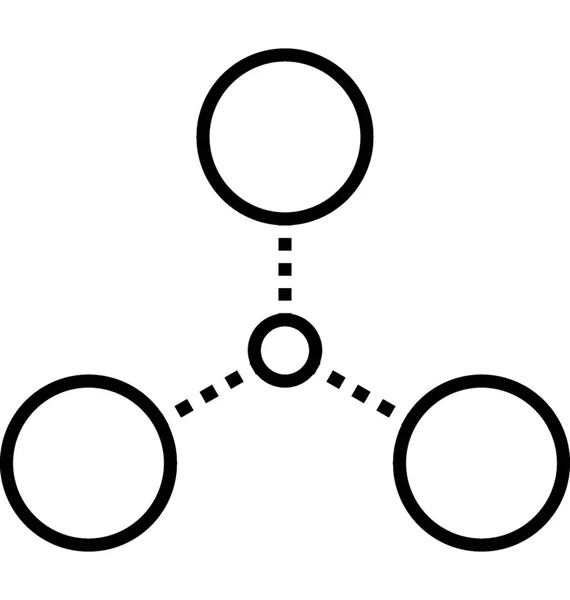 Icône Vectorielle Ligne Connexion — Image vectorielle