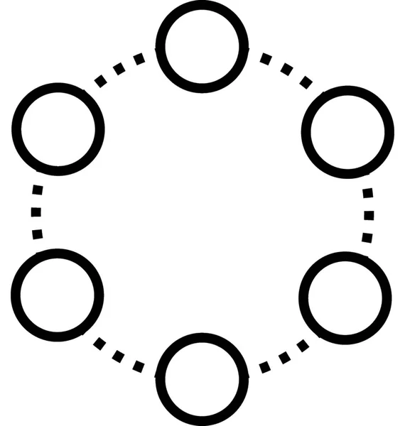 Значок Вектора Общей Строки — стоковый вектор