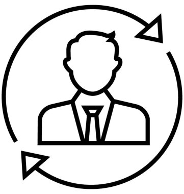 SEO danışmanlık satırı vektör simgesi