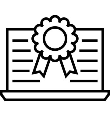 Temiz kod satırı vektör simgesi