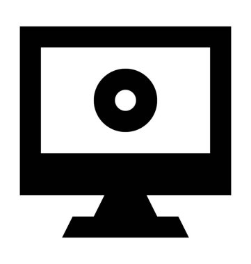 Düz vektör simgesini izle