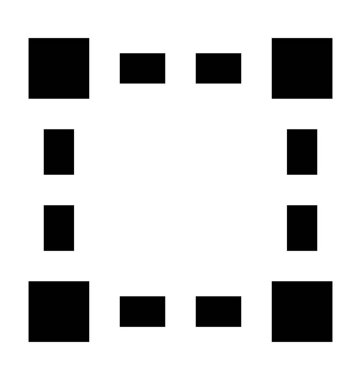 Kutu düz vektör simge dönüştürmek