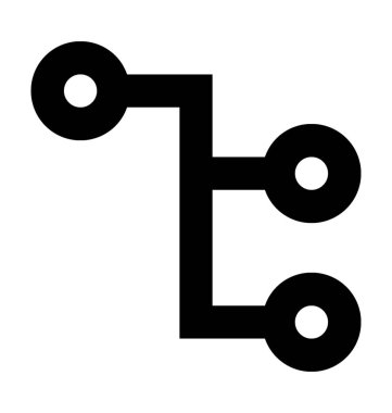 Site Haritası düz vektör simgesi