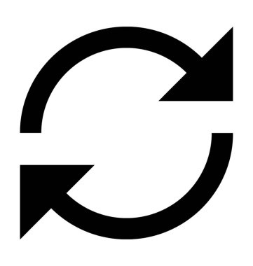 Eşitleme düz vektör simgesi