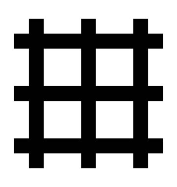 Kılavuz düz vektör simgesi