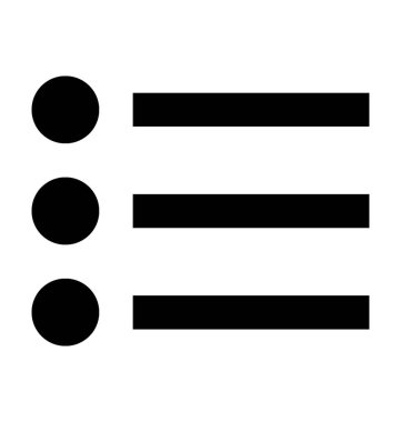 Kontrol Listesi Düz Vektör Simgesi